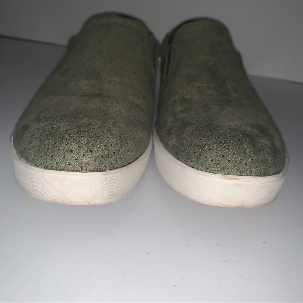 Dr. Scholl’s Nova olive green slip on sneakers